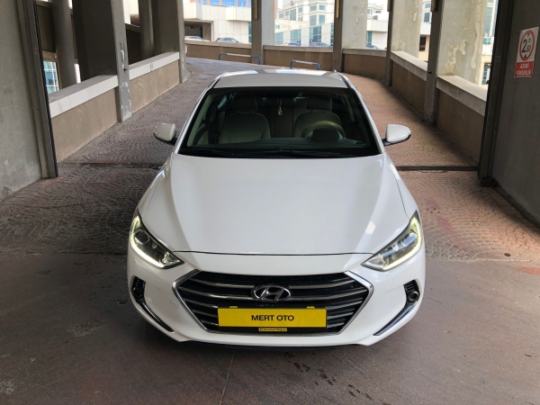 2017 Hyundai̇ Elantra 1.6 Crdi̇ 129.000km Otomati̇k Temi̇z Bakımlı