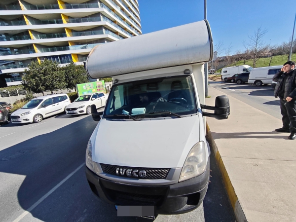 2010 Iveco 65cc 15cc  Motor Karavan Set Karavan. Temi̇z Bakımlı