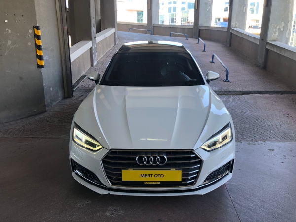 2018 Audi̇ A5 1.4tfsi̇ Sprt.Snrf.Deri̇.Elek Bgj.Elk.Kltk.Temz Bkmlı