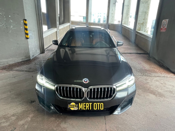 2022 Bmw 520i̇ Msport Deri̇.Taba.Hylt.Istm.50.Yl.Temi̇z Bakımlı