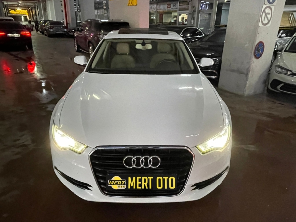2013 Audi̇ A6 2.0 Tdi̇ 177bg Otomati̇k Kltk.Ist.Snrf.Temz Bakımlı