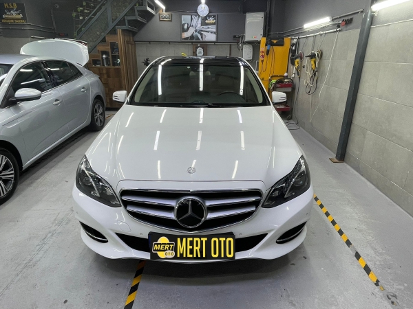 2013 Mercedes E180 Cmtvn.Deri̇.Otomati̇k Temi̇z Bakımlı